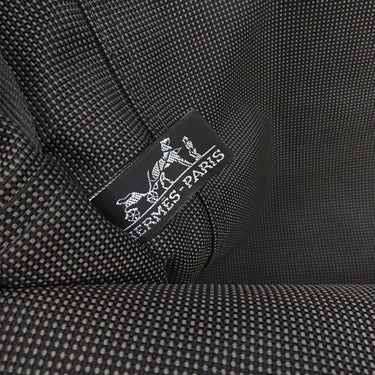 エルメス HERMES エールライントート MM グレー キャンバス トートバッグ シルバー金具 鍵・カデナ欠品