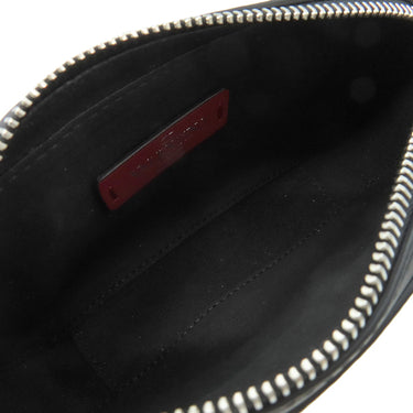 ヴァレンティノ VALENTINO VLTN ロゴ 1Y2B0954WJW ブラック レザー 2WAYバッグ シルバー金具 黒 ショルダー ボディバッグ