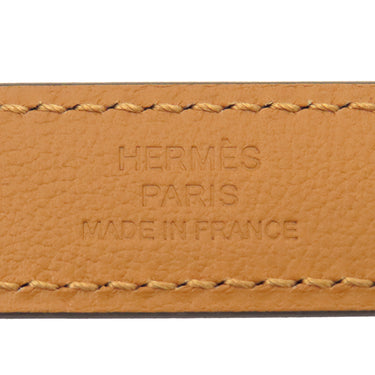 エルメス HERMES ケリー ブラック×ゴールド ヴォーエプソン GP ベルト ローズゴールド金具 新品 未使用 黒 茶 ターンロック金具 スライド調節