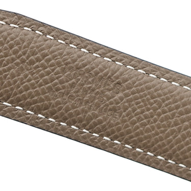 エルメス HERMES コンスタンスH ＃85 ブラック×エトゥープ スイフト ヴォーエプソン #85 ベルト 新品 未使用 Hバックル ラッカー金具