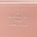 ルイヴィトン LOUIS VUITTON ジッピー ウォレット M80555 スノー モノグラムマヒナ 長財布 シルバー金具 ラウンドファスナー ピンク バイカラー