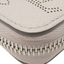 ルイヴィトン LOUIS VUITTON ジッピー ウォレット M80555 スノー モノグラムマヒナ 長財布 シルバー金具 ラウンドファスナー ピンク バイカラー