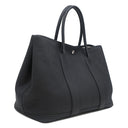 エルメス HERMES ガーデンパーティーPM ブラック ネゴンダ トートバッグ シルバー金具 黒