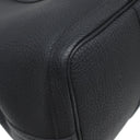 エルメス HERMES ガーデンパーティーPM ブラック ネゴンダ トートバッグ シルバー金具 黒