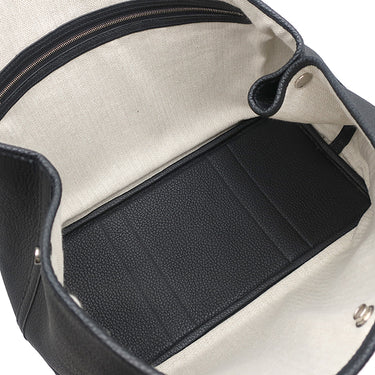 エルメス HERMES ガーデンパーティーPM ブラック ネゴンダ トートバッグ シルバー金具 黒