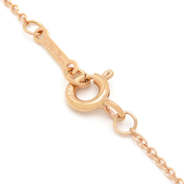 ティファニー Tiffany & Co ラビングハート ダイヤ ローズゴールド K18YG ダイヤモンド ネックレス ピンクゴールド パロマ ピカソ