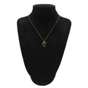 ティファニー Tiffany & Co オープンリーフ 1Pダイヤ イエローゴールド K18YG ダイヤモンド ネックレス ハートリーフ 18K T&Co.