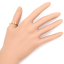 ティファニー Tiffany & Co Tワイヤー ピンクゴールド K18PG ダイヤモンド リング 指輪 Au750 18K 18金 15号