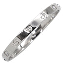 カルティエ Cartier LOVE ラブブレス ハーフダイヤ 6Pダイヤ 旧型 B6047717 ホワイトゴールド K18WG ダイヤモンド #17 ブレスレット 750WG 18K 18金