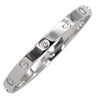カルティエ Cartier LOVE ラブブレス ハーフダイヤ 6Pダイヤ 旧型 B6047717 ホワイトゴールド K18WG ダイヤモンド #17 ブレスレット 750WG 18K 18金