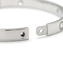 カルティエ Cartier LOVE ラブブレス ハーフダイヤ 6Pダイヤ 旧型 B6047717 ホワイトゴールド K18WG ダイヤモンド #17 ブレスレット 750WG 18K 18金