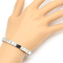 カルティエ Cartier LOVE ラブブレス ハーフダイヤ 6Pダイヤ 旧型 B6047717 ホワイトゴールド K18WG ダイヤモンド #17 ブレスレット 750WG 18K 18金