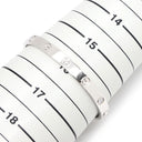 カルティエ Cartier LOVE ラブブレス ハーフダイヤ 6Pダイヤ 旧型 B6047717 ホワイトゴールド K18WG ダイヤモンド #17 ブレスレット 750WG 18K 18金