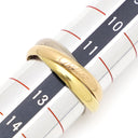 カルティエ Cartier トリニティSM ホワイトゴールドXイエローゴールドXピンクゴールド K18WG K18YG K18PG #52(JP12) リング 指輪 3連 3カラー 12号