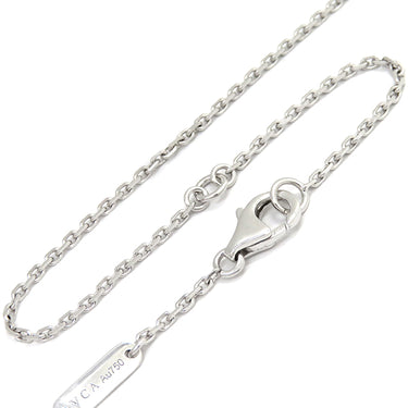 ヴァンクリーフアーペル Van Cleef & Arpels ヴィンテージ アルハンブラ ペンダント VCARF48700 パールホワイトXホワイトゴールド K18WG マザーオブパール ネックレス ホワイト シェル Au750 K18WG 18K