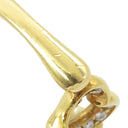 ティファニー Tiffany & Co オープンハート イエローゴールド K18YG ダイヤモンド リング 指輪 T＆Co. ダイヤ 18K YG 18金 Au750 エルサ ペレッティ 9号