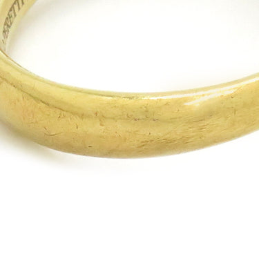 ティファニー Tiffany & Co オープンハート イエローゴールド K18YG ダイヤモンド リング 指輪 T＆Co. ダイヤ 18K YG 18金 Au750 エルサ ペレッティ 9号