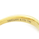 ティファニー Tiffany & Co オープンハート イエローゴールド K18YG ダイヤモンド リング 指輪 T＆Co. ダイヤ 18K YG 18金 Au750 エルサ ペレッティ 9号