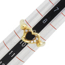 ティファニー Tiffany & Co オープンハート イエローゴールド K18YG ダイヤモンド リング 指輪 T＆Co. ダイヤ 18K YG 18金 Au750 エルサ ペレッティ 9号