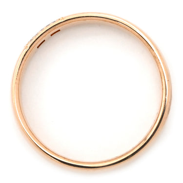 エルメス HERMES エヴァー ヘラクレス ローズゴールド K18PG ダイヤモンド #48(JP8) リング 指輪 ピンクゴールド Au750 18K Hモチーフ 8号