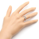 グッチ GUCCI GG ダイヤ ホワイトゴールド K18WG ダイヤモンド #7 リング 指輪 Au750 750 18K 7号