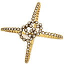 グッチ GUCCI GGランニング イエローゴールド K18YG ダイヤモンド #13 リング 指輪 750YG AU750 12号