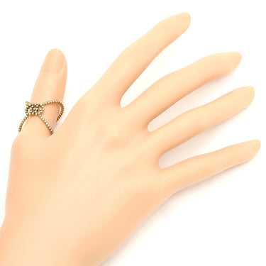 グッチ GUCCI GGランニング イエローゴールド K18YG ダイヤモンド #13 リング 指輪 750YG AU750 12号