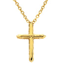 ティファニー Tiffany & Co ミニクロス ダイヤ ペンダント ピンクゴールド K18PG ダイヤモンド ネックレス 11石