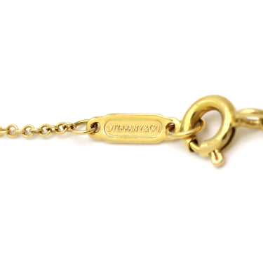 ティファニー Tiffany & Co ミニクロス ダイヤ ペンダント ピンクゴールド K18PG ダイヤモンド ネックレス 11石