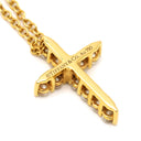 ティファニー Tiffany & Co ミニクロス ダイヤ ペンダント ピンクゴールド K18PG ダイヤモンド ネックレス 11石