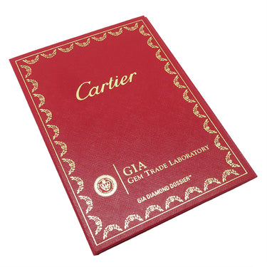 カルティエ Cartier ソリテール ハーフエタニティ プラチナシルバー Pt950 ダイヤモンド #52(JP12) リング 指輪 1粒 1石 11.5号