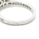 カルティエ Cartier ソリテール ハーフエタニティ プラチナシルバー Pt950 ダイヤモンド #52(JP12) リング 指輪 1粒 1石 11.5号