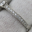 カルティエ Cartier ソリテール ハーフエタニティ プラチナシルバー Pt950 ダイヤモンド #52(JP12) リング 指輪 1粒 1石 11.5号