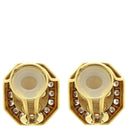 ショーメ CHAUMET イエローゴールド ダイヤモンド K24YG(中央部分のみ) K18YG イヤリング ダイヤ 24K×18K Au999 Au750 オクタゴン　　