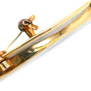 ノンブランド NON BRAND カメオ イエローゴールドXプラチナシルバー K18YG Pt900 ダイヤモンド ブローチ 彫刻 ペンダントトップ