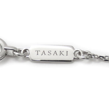 TASAKI TASAKI アブストラクト スター ルーチェ パールホワイト×ホワイトゴールド K18WG パール ダイヤモンド ネックレス 新品同様 750 WG ホワイトゴールド 星 パール ダイヤモンド