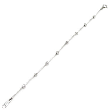 TASAKI TASAKI ホワイトゴールド K18WG ダイヤモンド ブレスレット Au750 18K 8P ダイヤモンド