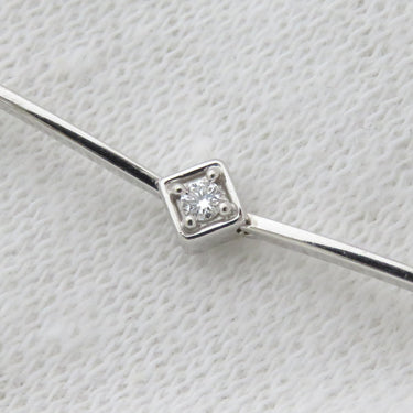 TASAKI TASAKI ホワイトゴールド K18WG ダイヤモンド ブレスレット Au750 18K 8P ダイヤモンド