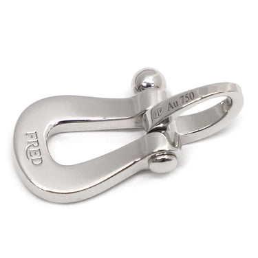 フレッド FRED フォース10 10mm ホワイトゴールド K18WG ダイヤモンド ペンダントトップ AU750 チャーム