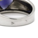 シャネル CHANEL アイオライト アイオライト×ホワイトゴールド K18WG アイオライト リング 指輪 18K AU750 WG 11.5号