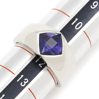 シャネル CHANEL アイオライト アイオライト×ホワイトゴールド K18WG アイオライト リング 指輪 18K AU750 WG 11.5号