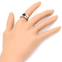 シャネル CHANEL アイオライト アイオライト×ホワイトゴールド K18WG アイオライト リング 指輪 18K AU750 WG 11.5号