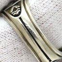 ジャスティンズ JOSTENS カレッジリング ホワイトゴールド K10WG リング 指輪 緑 ビンテージ 18号