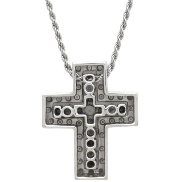 ダミアーニ DAMIANI ベルエポック S 20020149 ホワイトゴールド K18WG ダイヤモンド ネックレス ペンダント 750 18金 クロス 十字架