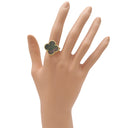 ヴァンクリーフアーペル Van Cleef & Arpels マジック アルハンブラ グレーXイエローゴールド K18YG ダイヤモンド グレーマザーオブパール #53(JP13) リング 指輪 シェル 12.5号