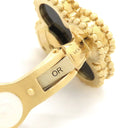 ヴァンクリーフアーペル Van Cleef & Arpels ヴィンテージ アルハンブラ イヤリング VCARA44200 ブラック×イエローゴールド K18YG オニキス イヤリング 黒 750YG 18K