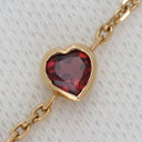 ショーメ CHAUMET アトラップ モア ビー 081714-000 ピンクゴールド K18PG ガーネット ピンクオパール ダイヤモンド ブレスレット ハチモチーフ