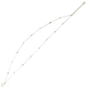 ノンブランド NON BRAND ボールチェーン Wチェーンブレス ホワイトゴールド K18WG ブレスレット 750 18K