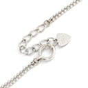 ノンブランド NON BRAND ボールチェーン Wチェーンブレス ホワイトゴールド K18WG ブレスレット 750 18K