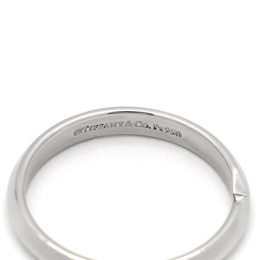 ティファニー Tiffany & Co ネスティング ナロー バンドリング プラチナシルバー Pt950 リング 指輪 T＆Co. プラチナ ブライダルリング マリッジリング 16号